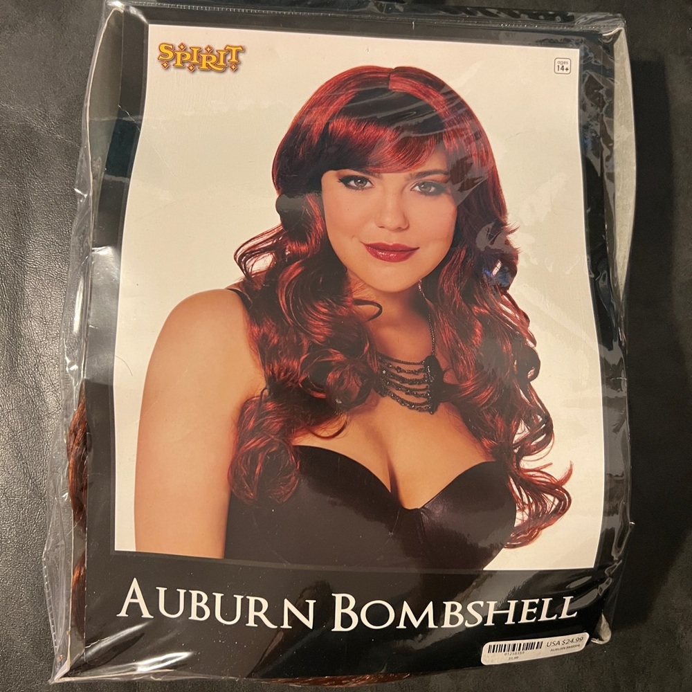 SPIRIT AUBURN BOMBSHELL WIG